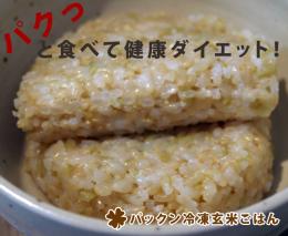 パックン冷凍玄米ごはん 32食セット　送料無料!